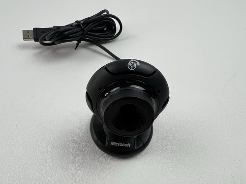 Microsoft LifeCam VX3000 Webcam Camera Streaming USB2 HD Autofocus UNTESTED - 第 1/6 張圖片