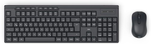 Hama Wireless Keyboard Mouse Set (Wireless Keyboard with Mouse, with Battery, Er - 第 3/10 張圖片
