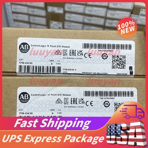 Spedizione gratuita nuovo sigillato Allen Bradley 1756-OA16I/A ControlLogix 16-Pt - Foto 5 di 8