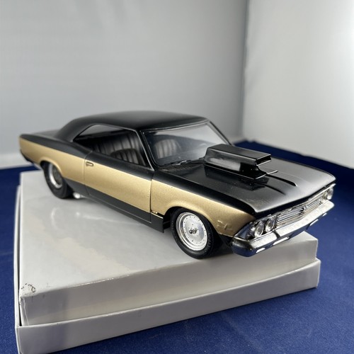 Monogram 1966 Chevelle Malibu SS Built Pro Street Dusty Barn Find Model Kit - Picture 3 of 16