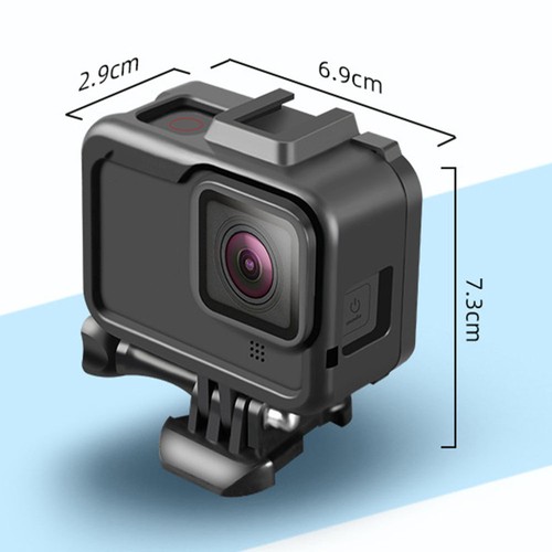 Side Opening Case Camera Small Flight Sports Frame Compatible for GoPro Hero8 - Picture 7 of 11