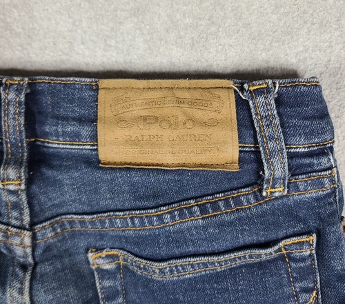 POLO RALPH LAUREN Boys Sullivan Slim Jeans With Graffiti Size 12 (10-12 Yrs Old) - Picture 9 of 15