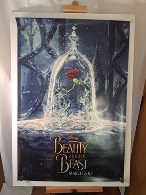 BEAUTY AND THE BEAST 2017 Disney Original Movie Poster 27x40 DS ROSE teaser