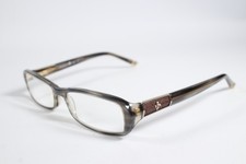 Patrick Cox Eyeglasses 90PC007 Womens Grey Full Rim Plastic Glasses Frames 53 mm