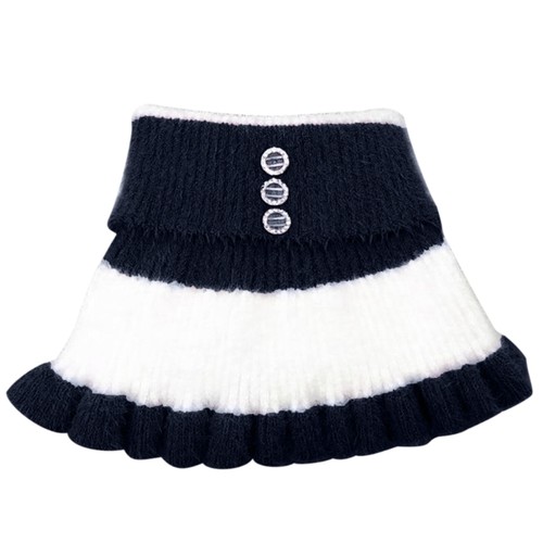 Knit Sweater Collar Dickey Turtleneck False Collar Detachable Sweater Collar - Picture 9 of 12
