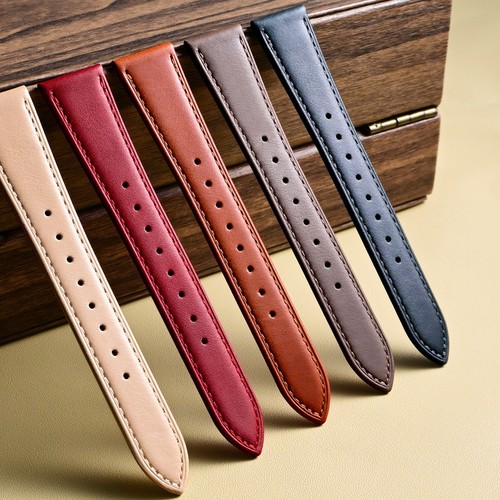 Vintage Öl Wachs Echt Leder robust Uhrenarmband 20mm 22mm 24mm Uhrenarmband - Bild 4 von 16