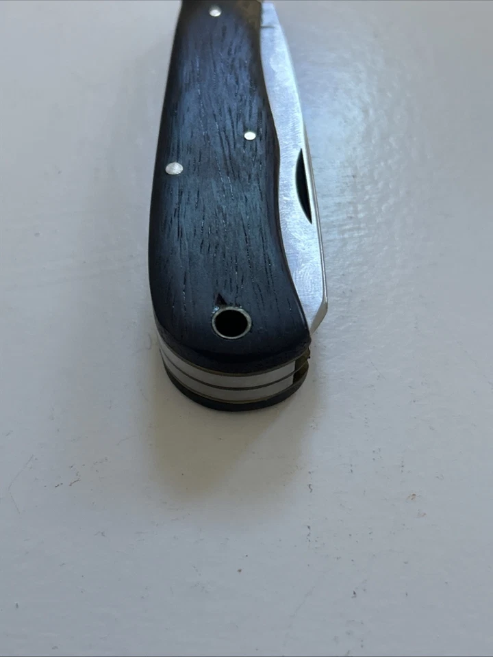 Cuchillo bala Trapper Remington 1989 R1128 de colección nuevo en caja con papeles nunca usado Foto 3 de 4