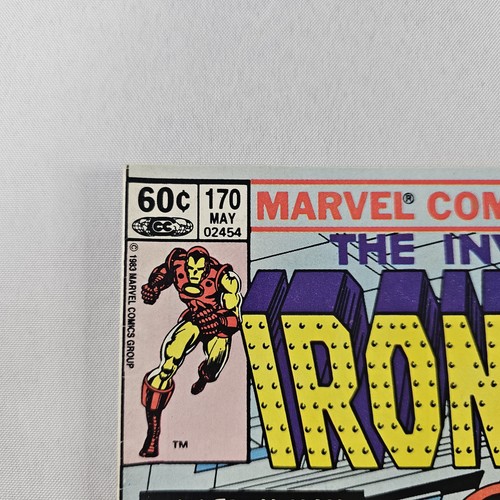 Iron Man 1. Serie #170 & #171 Marvel Comics 1983 Konvolut 2 Vintage Bücher LESEN⬇ - Bild 4 von 15