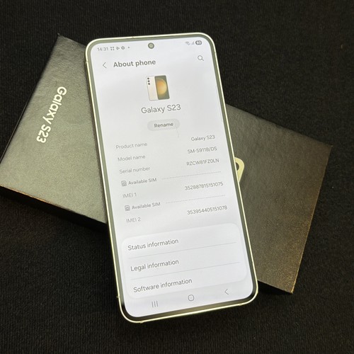 Samsung Galaxy S23 SM-S911B/DS - 128GB - Cream (Entsperrt) - Bild 3 von 6