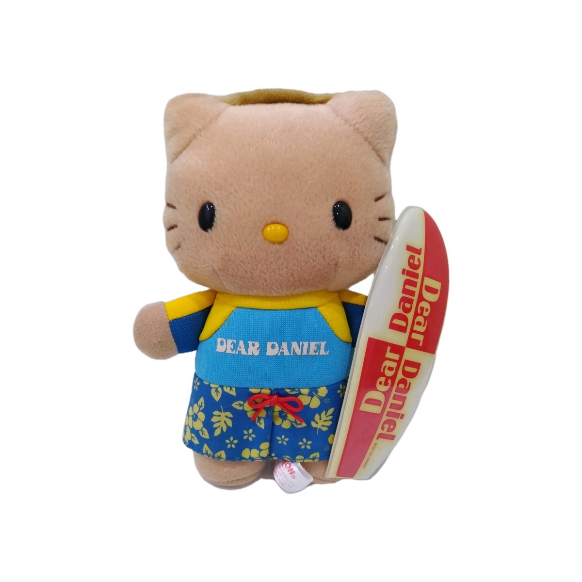 Vintage 2002 Sanrio Hello Kitty Dear Daniel Couple Plush Hawaii