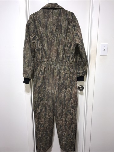 Insulated Coveralls Mens SZ XL Smokey Branch Camo Insulated - Picture 4 of 16