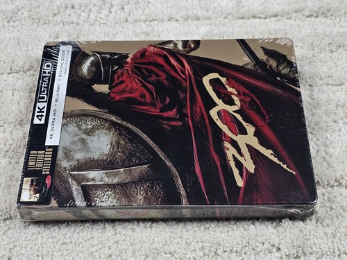 300 Zack Snyder Wallmart Exclusive 4K UHD Blu Ray Steelbook - Brandneu Versiegelt - Bild 4 von 12
