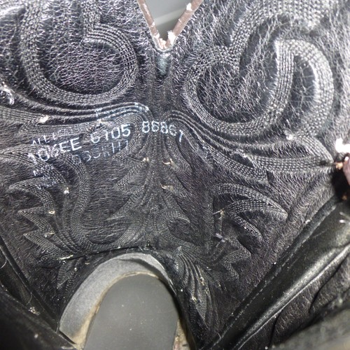Vintage Laredo Cowboy Western Boots Size 10 1/2 EE - Picture 11 of 19