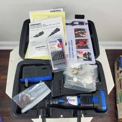 Dremel MultiPro Cordless 7.2V Model 7700 Battery Charger Case Rotary Tool