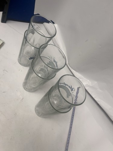 Yuengling Summer Wheat Traditional Weizen Beer Pint glass x4 - Picture 3 of 5