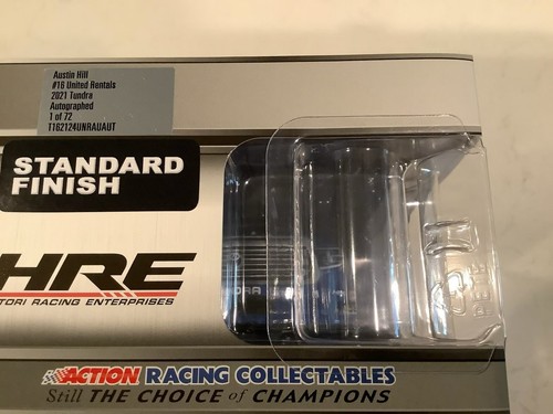 AUSTIN HILL AUTOGRAPHED 2021 TOYOTA TUNDRA UNITED RENTALS DIECAST W/COA & CARD - Picture 6 of 23