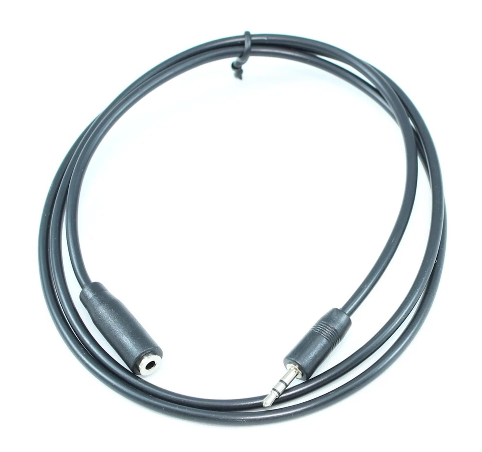 3FT 2.5mm Mini-Stereo TRS Male to Female Speaker/Audio EXTENSION Cable - Image 2 of 2