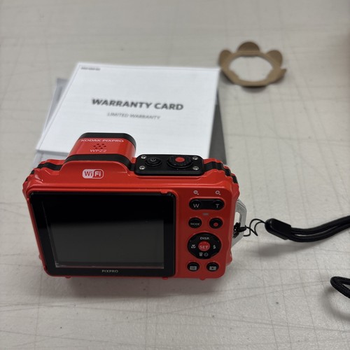 *FAULTY* Kodak PIXPRO WPZ2 Digital Camera - Red *B-GRADE* (FREE SHIP) - Picture 2 of 9
