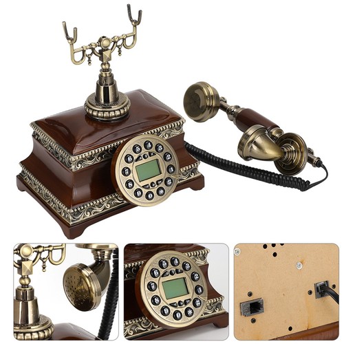 MS-613A Multifunction Classic Retro Backlight Home Telephone With Display FSK FY - Afbeelding 5 van 22