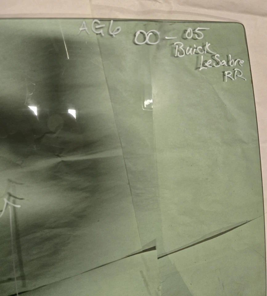 Buick Lesabre 2000-2005 lado del pasajero puerta trasera derecha ventana vidrio OEM Foto 4 de 4