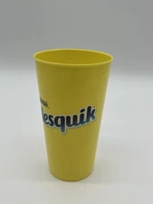 Nestle Nesquik Bunny Collector Edition Yellow Plastic Cup Tumbler