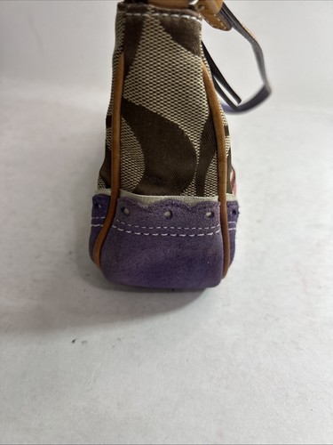 Coach Suede 'Under The Sea Wristlet' - Picture 6 of 11