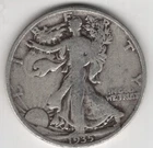 1935 P WALKING LIBERTY HALF DOLLAR 90% SILVER PHILADELPHIA .50¢ UNITED STATES