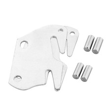 Universal Wood Bed Rail Hook Plates for Footboard Frame, Replacement Wooden Bed