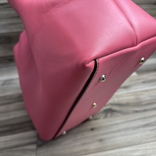 Dooney & Bourke City Barlow Bubblegum Pink Leather Handbag Shoulder Bag - Picture 19 of 23