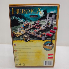 Lego Heroica Nathuz Game 3859 Buildable Adventure Sealed Bags Open Box Incomplet