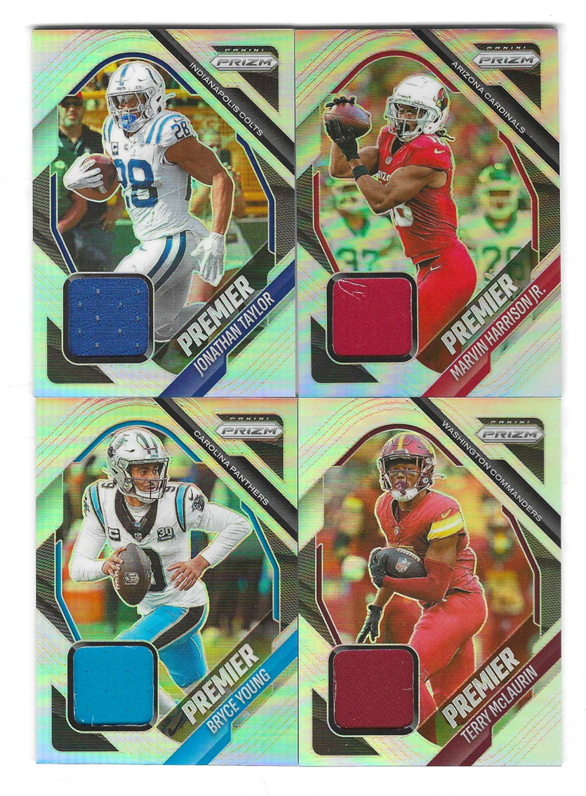 2025 Panini Prizm - Emergent Abdul Carter #7 Green Prizm (RC) for