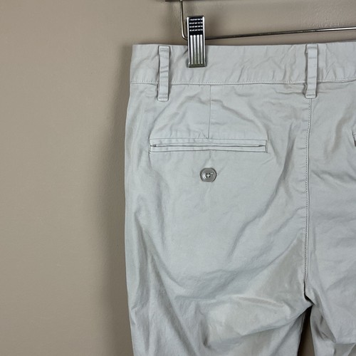 Pantalones chinos a medida Bonobos para hombre 29 X 30 beige caqui algodón spandex rectos - Imagen 6 de 11