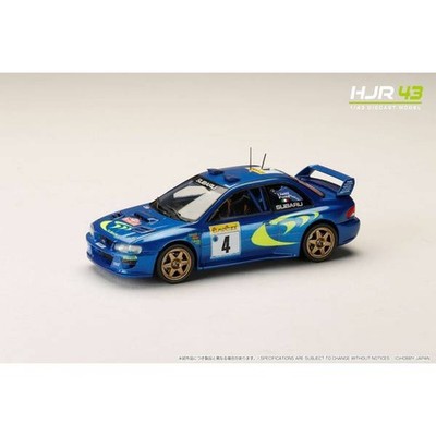 Hobby Japan 1/43 Subaru Impreza WRC #4 1998 Rally Monte Carlo P. Liatti HJR43100