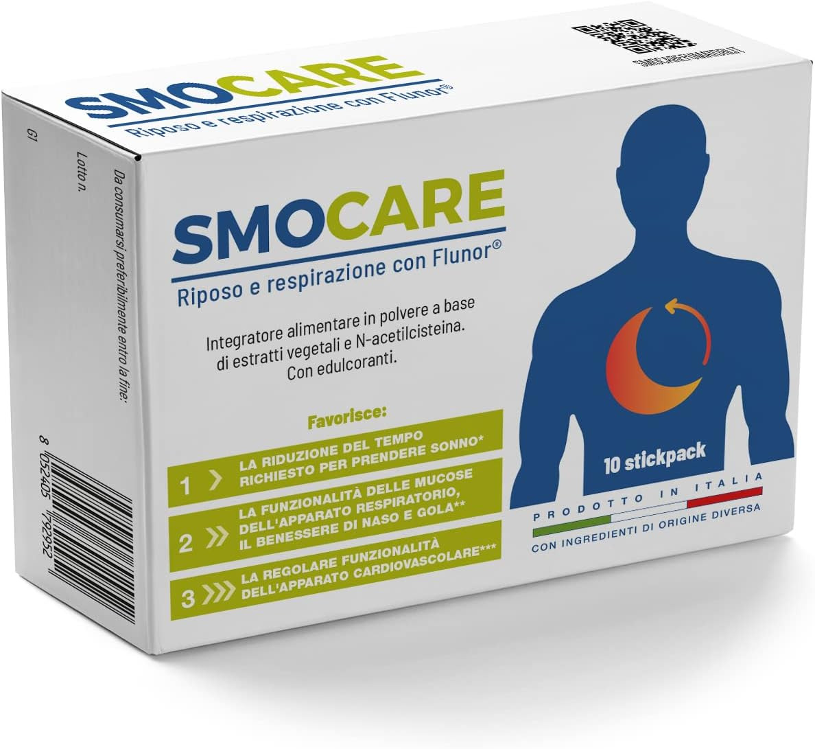 Smocare Night Detox: Acetilcisteina per Polmoni e Sonno Profondo