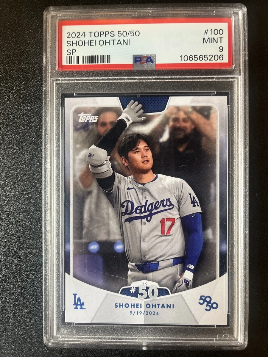 2024 Topps 50/50 Shohei Ohtani Baseball Cards - Pick Your Base Card #1-100 (LA Dodgers)
