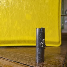 Vintage Turquoise Stainless Steel Dancing Navajo Lighter Cover Case