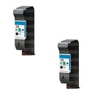2PK Reman C6615DN do HP #15 CZARNY wkład atramentowy OfficeJet 5110xi V40xi