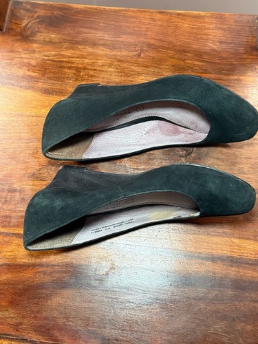 Next Leather Wedge Black Shoes - Excellent Condition Size 4 - Picture 2 of 5