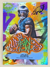 2025 Topps Chrome Jalen Hurts Urban Legends Philadelphia Eagles Case Hit SSP