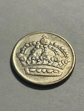 1956 Sweden 50 Ore/Billon/XF #22053-2