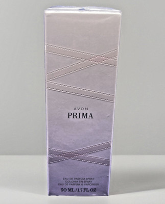 Avon Prima Eau de Parfum Spray Regular Size 1.7 fl oz Plum Rose Patchouli