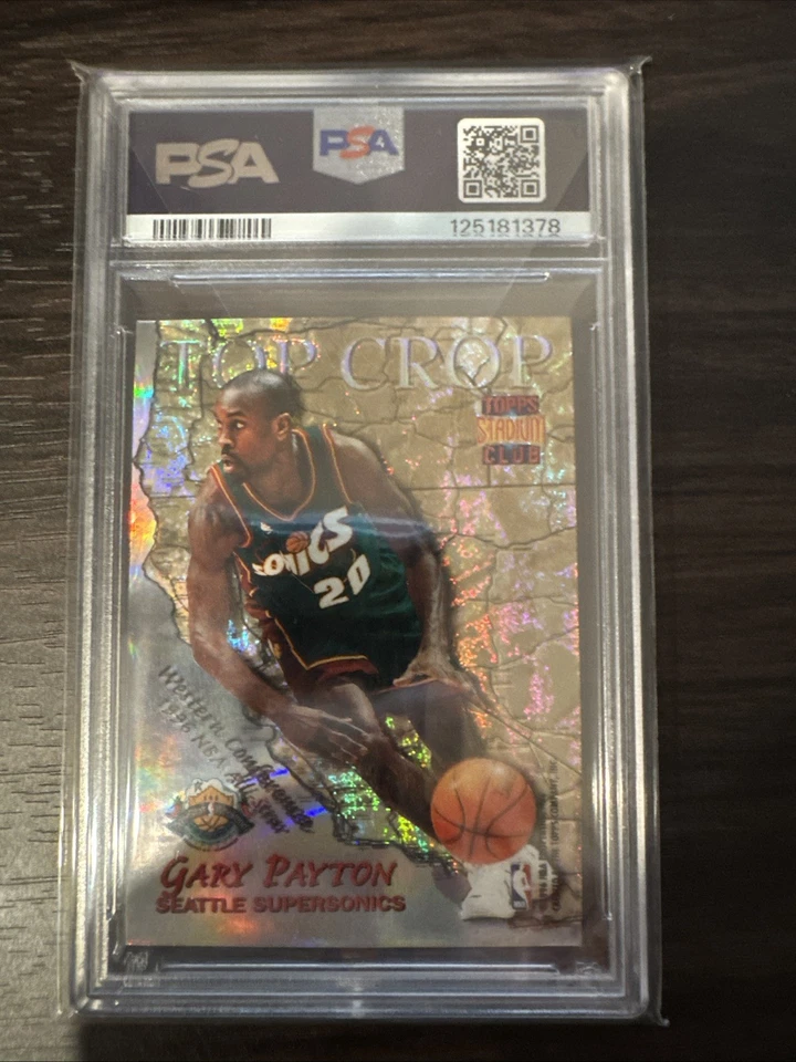 Topps Stadium Club 1996-97 - Top Crop Michael Jordan, Gary Payton #TC 9 Foto 2 de 2