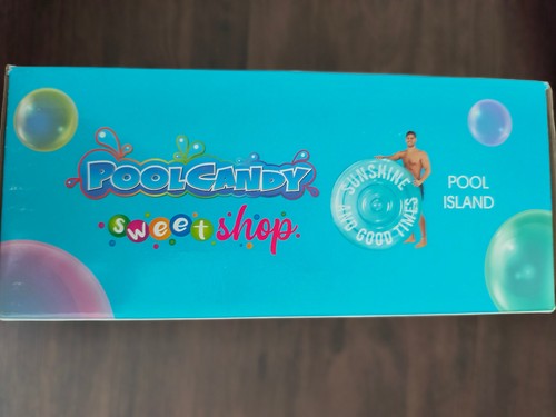 Sunshine and Good Times Pool Candy aufblasbare Poolinsel Rundschwimmer 60" Durchmesser - Bild 4 von 4