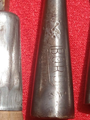 Lotto scalpelli legno vintage/antichi: Hibard, Boro, Union, Worth, Anchoreorks - Foto 5 di 24