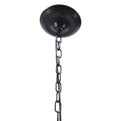 Elegant Black Crystal Chandelier Modern Ceiling Light Pendant Lighting Fixture - Bild 8 von 12