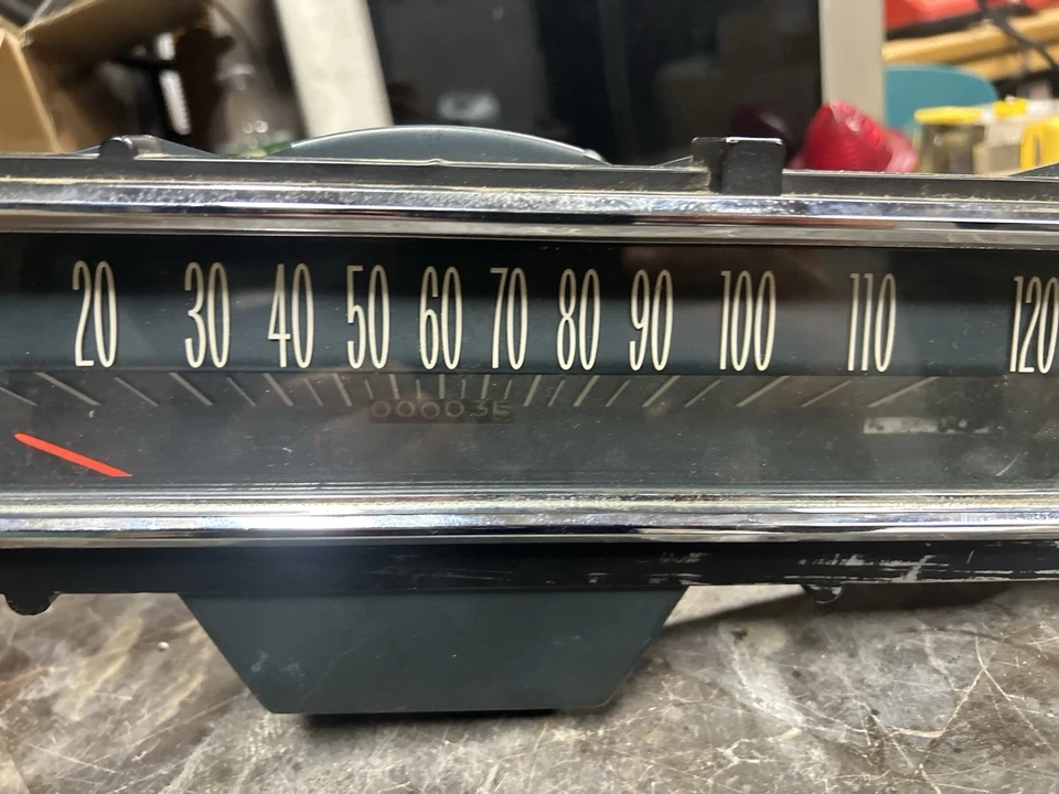 1963 OLDSMOBILE 88 98 DYNAMIC STARFIRE CLUSTER GAUGE SPEEOMETER 3 Miles - Image 3 of 4