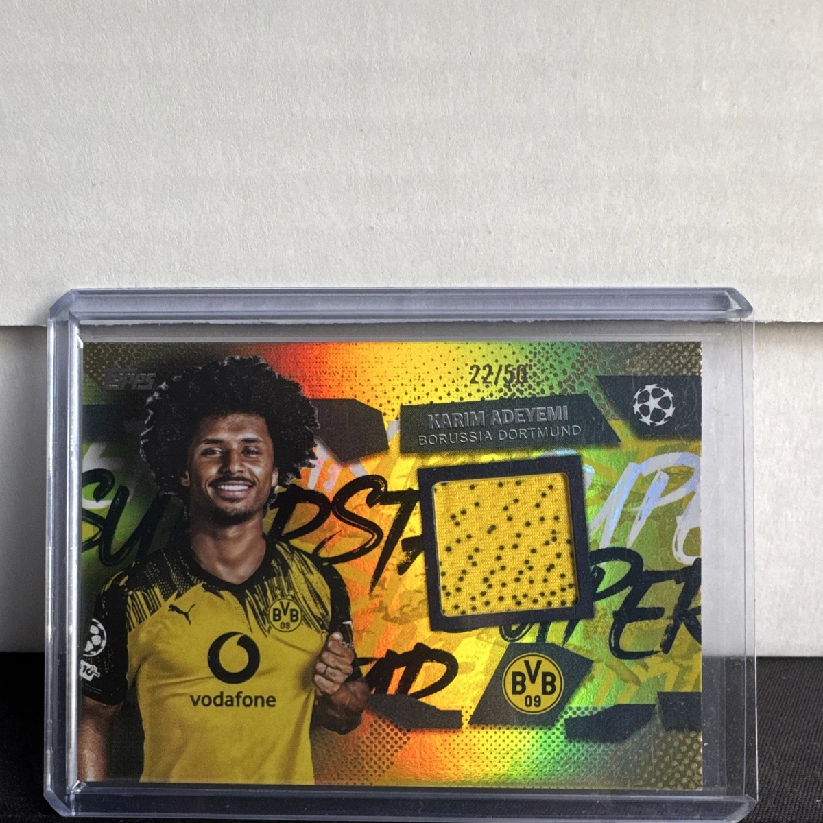2025-26 Topps Uefa Club Competitions - Karim Adeyemi #TSR-KA for