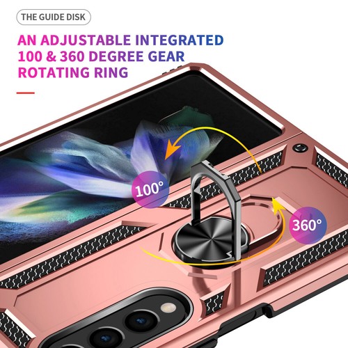 Custodia supporto anello magnetico antiurto per Samsung Galaxy Z Fold 6 pieghe 5 4 3 - Foto 27 di 84