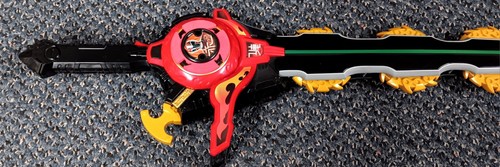 2017 Power Rangers Ninja Steel DX Master Blade Sounds & Spinning Chainsaw Sword - Picture 2 of 16