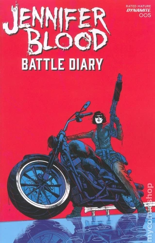 Jennifer Blood Battle Diary #5C Carey Variant VF 2024 Stock Image